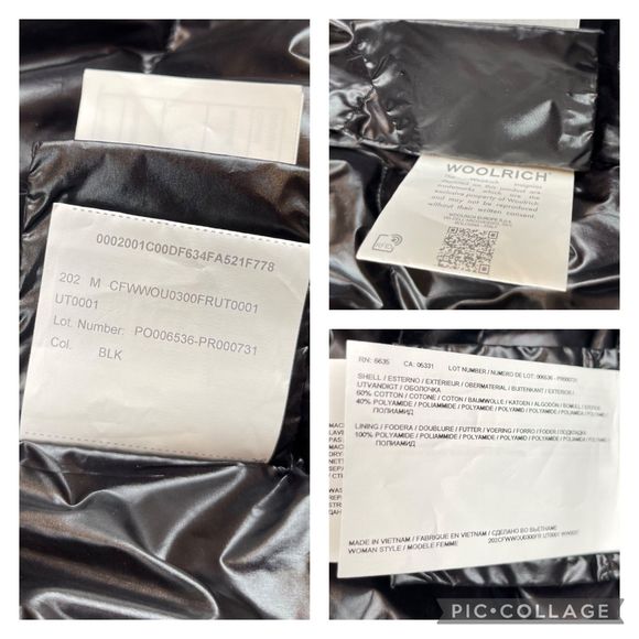 NWT Woolrich Arctic Parka in Ramar Cloth Slim Puffer Fit Jacket Women's Size XXL - Picture 13 of 14